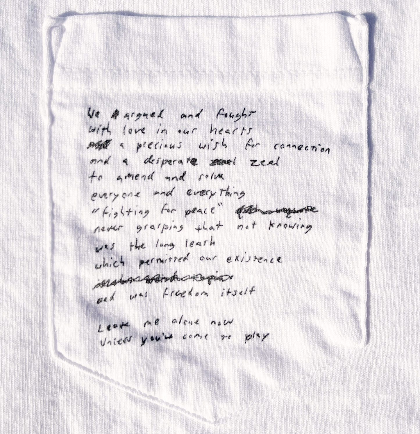 Uncertainty Shirt #2